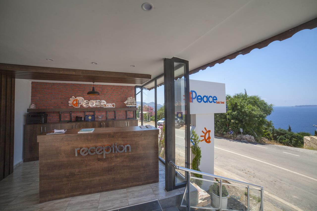 Peace Hotel Kaş Exteriör bild